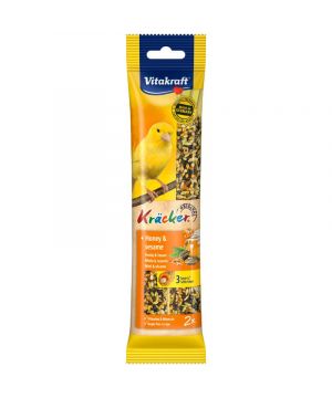 Alimento Vitakraft Barritas Canarios Con Miel P-2, 60 Grs