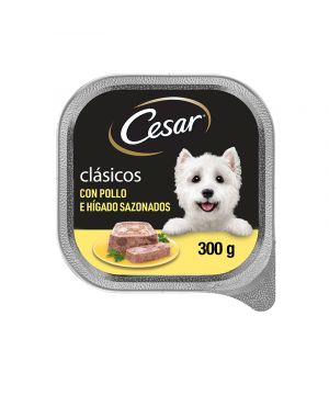 Alimento Cesar Para Perros Pollo Tarrina 300 Grs.