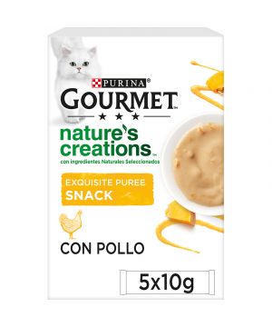 Alim Nature's Creations Gourmet Gato Snack Pollo P.5x10grs.