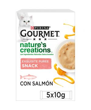 Alim Nature's Creations Gourmet Gato Snack Salmon P-5X10Grs.