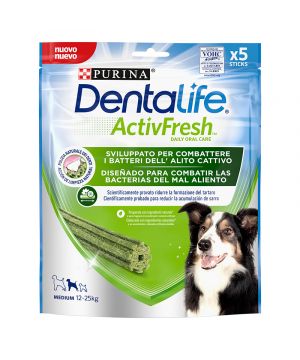 Alim Dentalife Active Fresh Perros Medium Snack 5un.115grs.