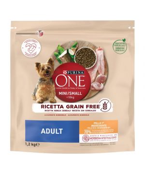 Alimento One Mini Grain Free Perro Adulto Pollo 1,2 Kilos