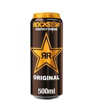 Bebida Energetica Rockstar Original 500 Ml.