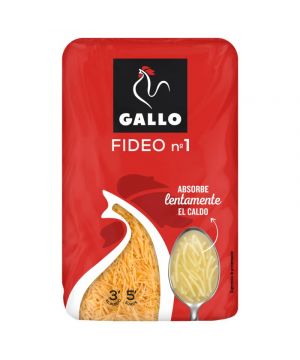 Pasta Gallo Clasica Cuchara Fideo 1 450 Grs.