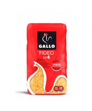 Pasta Gallo Clasica Cuchara Fideo 4 450 Grs.