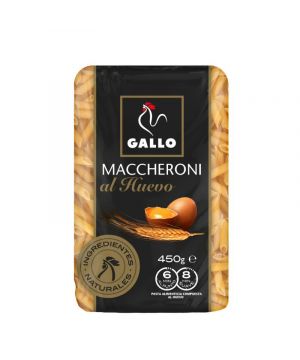 Pasta Gallo Macarrones Al Huevo 450 Grs