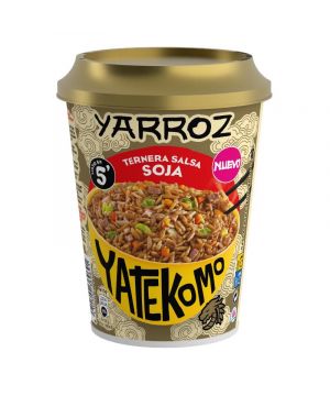 Yatekomo Yarroz Ternera Con Salsa De Soja 84 Grs.