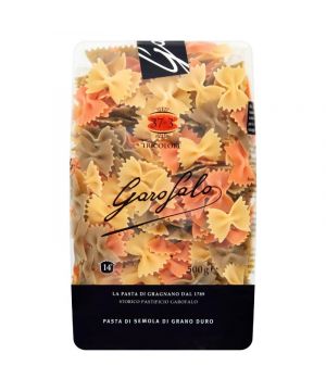 Pasta Garofalo Farfalle Tricolor 500 Grs.