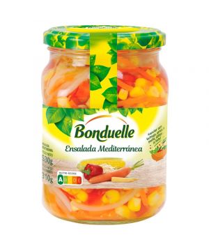 Ensalada Bonduelle Mediterranea 530 Gr., 300 Gr. P.e.