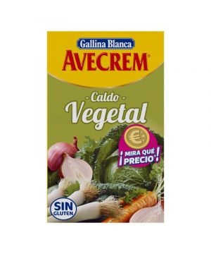 Caldo Avecrem Vegetal 8 Pastillas