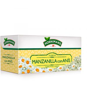 Infusion Hornimans Manzanilla Anis 25 Filtros.