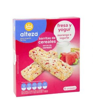 Barrita Alteza Cereales Fresa/yogur 6 Unds 150 Grs