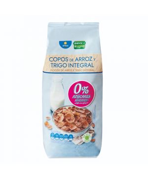 Cereales Alteza Copos Arroz&Trigo Integral 0%Azucar.500Grs.