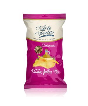Patatas Arte Fritas Onduladas Aceite Oliva 130 Grs.