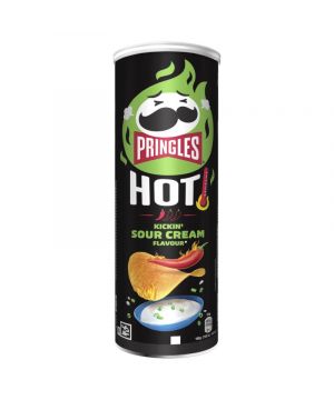 Snack Pringles Hot Kickin Sour Cream 160 Grs.