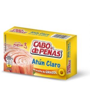 Atun Cabo PeÑas Claro Ac.girasol Ol120 F.a. 75,5 Gr. P.e.