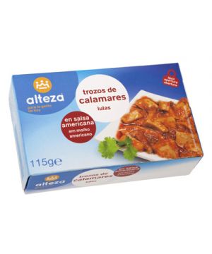 Trozos De Pota Alteza Salsa Americana F.a. Ol-120 72 Gr. Pe.