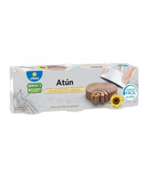 Atun Alteza Aceite De Girasol Ro-85 Fa Pack-3x52 Gr. P.e.