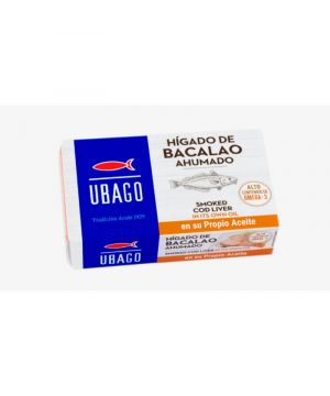 Higado De Bacalao Ubago Ahumado Rr 125