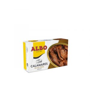 Calamares Albo Tinta Trozos Ol-120 F.apertura, 72 Gr. P.e.