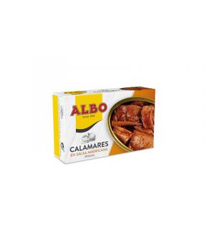 Calamares Albo Trozos En Salsa Americana Ol-120 72 Grs P.e.