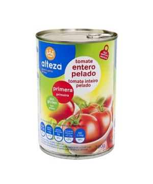 Tomate Alteza Pelado Natural 390 Gr., 240 Gr. P.e.