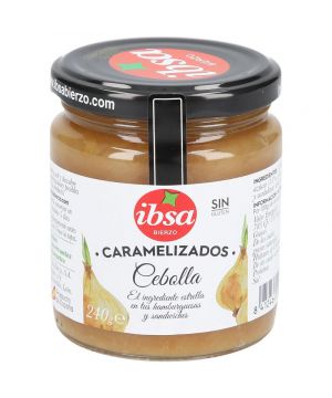 Cebolla Ibsa Caramelizada Frasco 240 Grs