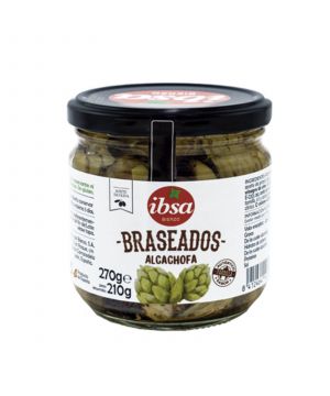 Alcachofa Ibsa Braseados 270 Grs. 210 Grs P.e.