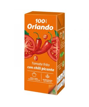 Tomate Orlando Frito Chili Picante 350 Grs.