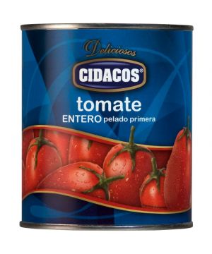 Tomate Cidacos Natural Entero 820 Gr.