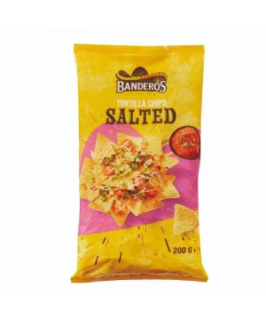 Nachos Banderos Chips Natural 200 Gr.