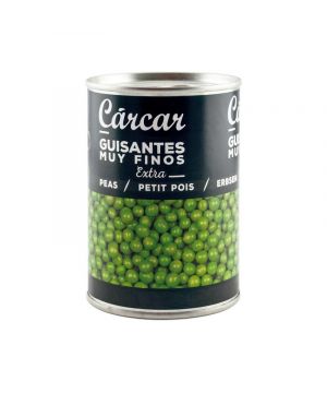 Guisante Carcar Muy Fino Lata 390 Grs, 250 Grs P.e.