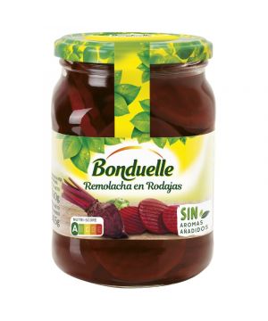 Remolacha Bonduelle Roja Rodajas 530 Gr., 305 Gr. P.e.