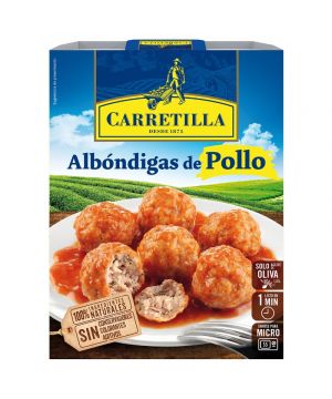 Albondiga Carretilla De Pollo 349 Gr.