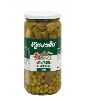 Menestra De Verduras Riovalle 720 Grs. 405 P.e.