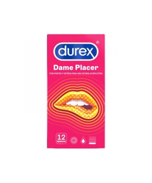 Preservativo Durex Dame Placer 12 Unds