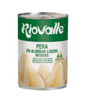 Pera Riovalle Almibar 480 Grs. 240 Grs Peso Escurrido