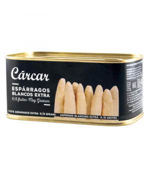 Esparrago Carcar Blanco 6/8 Frutos Lata 660 Gr. 425 Gr. P.e.