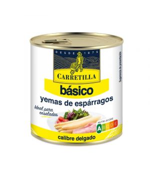 Yemas Esparrago Carretilla Basico 1/3 205 Grs, 135 Grs P.e.