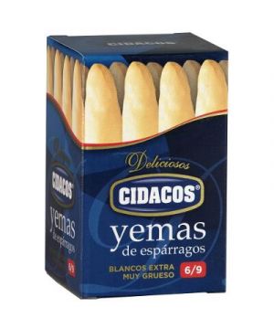 Yemas De Esparrago Cidacos Blancos 6/9 155 Grs, 100 Grs P.e.