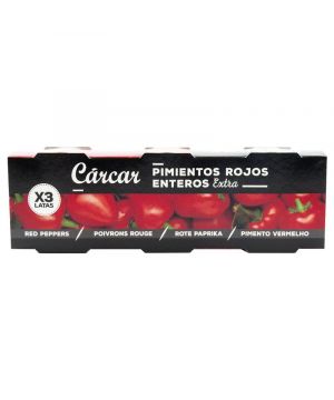 Pimiento Carcar Morron Extra Pack 3 Undx80 Gr. 180 Gr.p.esc.