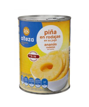 PiÑa Alteza En Su Jugo 565 Grs., 340 Grs.,p.e.