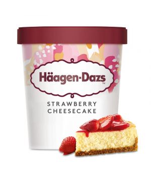 Helado Häagen-Dazs Tarrina Strawberry Cheesecake 424 Grs