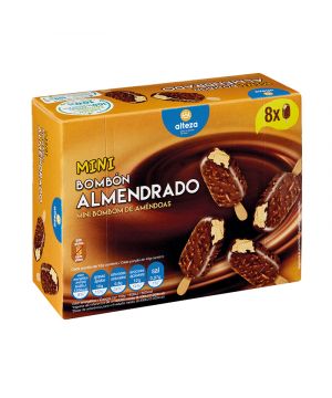 Helado Alteza Mini Bombon Almendrado Pack 8 Und. X 43 Grs.