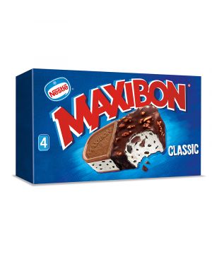 Helado Nestle Maxibon Nata Pack-4 Unds, 384 Grs