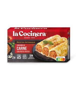 Canelones De Carne La Cocinera 500 Grs