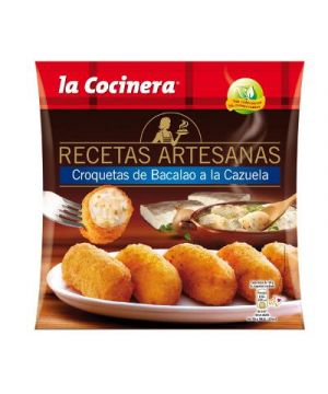 Croqueta Artesana La Cocinera Bacalao 500 Grs