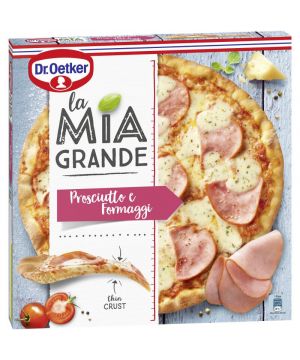 Pizza La Mia Grande Dr.oetker Prosciutto E Formaggi 400 Grs