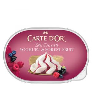 Helado Carte D'or Seleccion Yogur Frutas Del Bosque 480 Grs