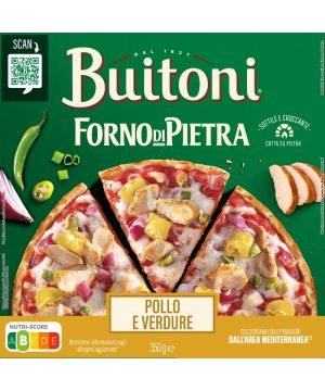 Pizza Buitoni Forno Pietra Pollo 350 Grs